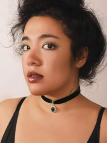 Sacina Victorian Choker, Velvet Chocker, Gothic Goth Choker, Vintage Necklace, Halloween Jewelry Gifts Women