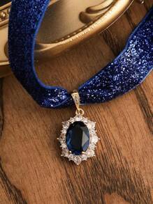 Sacina Victorian Choker, Velvet Chocker, Gothic Goth Choker, Vintage Necklace, Halloween Jewelry Gifts Women