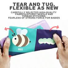 10 قطعة/مجموعة لعبة صندوق مناديل - تصميم مونتيسوري لعبة حسية مع حشوة ناعمة، أوشحة حريرية قابلة لإعادة الاستخدام ، أصوات تقشعر لها الأبدان ، تشجع المهارات الحركية الدقيقة ، لعبة تعليمية مبكرة هدية للأطفال من 6 إلى 12 شهرًا ، الأولاد والبنات (ألوان ملحقات عشوائية)