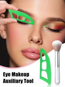 Eye Makeup Auxiliary Tool, Eye Shadow Stamp Template,Retro Style Multi-Function Eyeshadow Tool - Quick & Easy Application Guide For Beginners, Plastic Makeup Template With Precise Shadow Application, Fit For All Eye Shapes,Makeup,Cheap,Room Decor,Vanity,Travel,Bedroom,Makeup Accessories,Tweezers,Cheap,Stocking Stuffers,Makeup,Makeup Tools,Cheap Stuff,Gifts,Gifts For Women,Christmas Gifts - Multicolor - View 5
