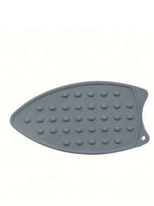 1pc Silicone Hot Pot Mat, Solid Color Heat-Resistant Foldable Waterproof Non-Slip Silicone Placemat