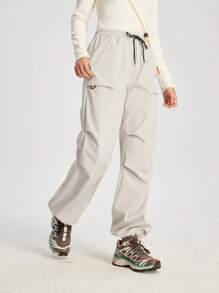 TECTOP Women's Outdoor Pants, Spring Autumn Windproof Cargo Pants Without Lining, Suitable For Hiking, Mountaineering, Tactical Pants