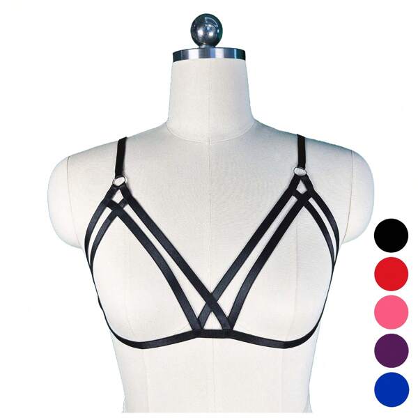 Tirantes de sujetador de moda sexy con diseño de estilo europeo y americano de varios colores. Lencería sexy