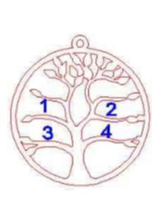 Customized Life Tree Name Necklace, Suitable For Men And Women, Can Engrave Mother, Child, Family Names, Stainless Steel Silver Pendant, Fashion Necklace, Can Customize 2-9 Names, Ideal Gift For Family. Gold, Rose Gold Styles, Fashionable, Suitable For Autumn, Retro, Unisex, Minimalist, Casual, Style. Customizable, Personalized, Unique, Ideal New Year Gift For Her, Boyfriend. - Gold - View 28