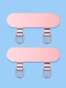 手机挂绳不锈钢夹双耳金属垫片挂绳固定细背片防丢结实连接件 - 彩色 - 查看 14