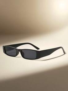 1 件，女士复古小方框时尚眼镜，时尚的 Ins 风格街头摄影眼镜，适合节日、休闲、海滩、派对、旅行、情人节、圣诞节礼物学院风，适合返校矩形形状，矩形形状色调