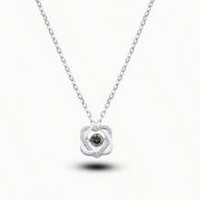 Collar con colgante de moda de plata de ley 925 para mujer, joyería de lujo, adecuado para uso diario, citas, fiestas, regalo para San Valentín, Día de la Madre, Halloween, Acción de Gracias, Navidad