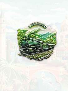 1 件家居装饰旅行纪念品复古冰箱贴，高端 INS 风格礼物，适合送给朋友，创意小礼物 - 彩色 - 查看 12