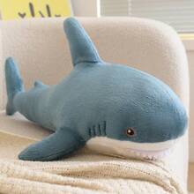 Jouet en peluche de requin, jouet de requin moelleux et mou, grands oreillers en peluche de requin, poupée de requin mignonne de la série océanique, cadeau parfait pour la maison, cadeau d'anniversaire