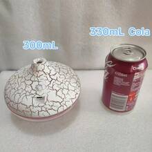 1pc Of New Crystal Running Light USB Humidifier Aroma Diffuser, 10.14oz Suitable For Multiple Scenarios, Crystal Crack Humidifier With Colorful Ambient Light, Silent Nano Mist Beauty Hydration Device, Does Not Include Batteries, Powered By USB - Multicolor - View 9