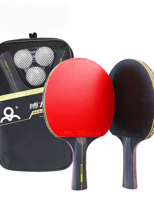 1 Stück Schläger + Multiball Set, bietet grundlegende Übungs- und Unterhaltungsbedürfnisse. All-in-One Tischtennis Sportausrüstung, die einen bequemen und gesunden Lebensstil bietet.