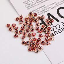 40pcs Evil Eye Charms For Necklace & Bracelet - Multicolor - View 6