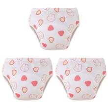 5pcs/Set Toddler Potty Training Pants - Washable, Leak-Proof Diaper Covers With Fun Space & Beautiful Prints, Breathable Fabric For Boys & Girls, Multi-Layer Protection, Suitable For 3 Months To 5 Years Old Children, Night & Daytime Underwear, Multi-Layer Design, Potty Training Underwear - (With Edging Anti-Leak) - Multicolor - View 69