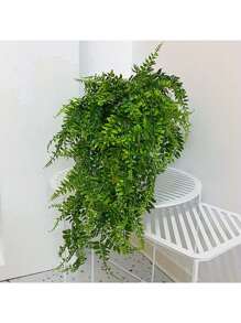 1/2/5pcs 31.49 Inch Artificial Hanging Bamboo Rattan, Artificial Hanging Fern, Vine Hanging Green Decorative Plants, UV Protection, Suitable For Outdoor Garden Yard Decoration, Wedding Decoration, Wedding Venue Decoration, Corridor Balcony Decoration, Party Decoration