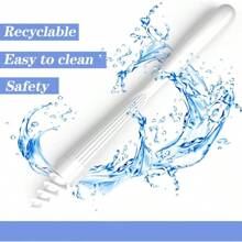 JECT7 Herramienta ovalada de 1 en 1 para eliminar cera de oídos 2025 QGrips Caja de herramientas ovaladas para limpiar cera de oído Recambio reutilizable y lavable con puntas de silicona suave para limpiar el cerumen Juego de herramientas ovaladas para limpiar oídos que contiene 7 tipos de herramientas blancas