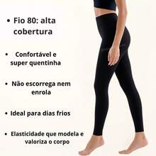 Kits Of 2 Thermal Warm Winter Tights - Fio80 - Fio80 Không Có Chân - Xem 4