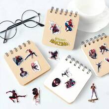 Disney 50PCS Disney Cartoon Movie Marvel SpiderMan Stickers Anime Decal Skateboard Laptop Motorcycle Guitar Cute Kawaii Cartoon Sticker Pack Kids Toy
