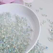 100g/200g, 3.53oz/7.05oz Natural Colorful Moonstone Pebbles, Lapis Lazuli, Red Jade, Black Tourmaline, Suitable For Home Decor, Plant Pot Decorations, Aquarium Decor, Office Decor And More