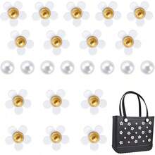 Charms For Bogg Bags And  Totes, Decorative Accessories To Customize Your Beach Tote Bag - White a - View 2
