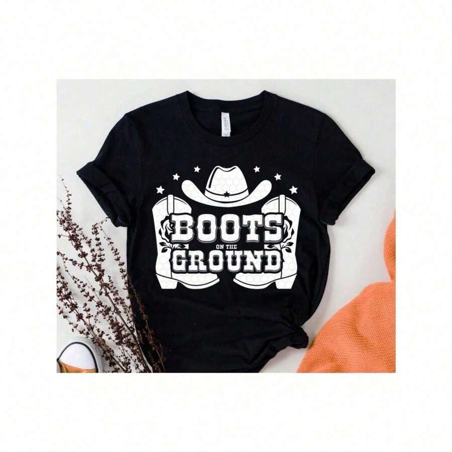 1pcs1PCS Boots On The Ground SVG PNG | Line Dance Svg Cutfiles For | Cowgirl Boots Svg Png | Cowgirl Clipart Design | Cowgirl Boots Svg Png - Black - View 1