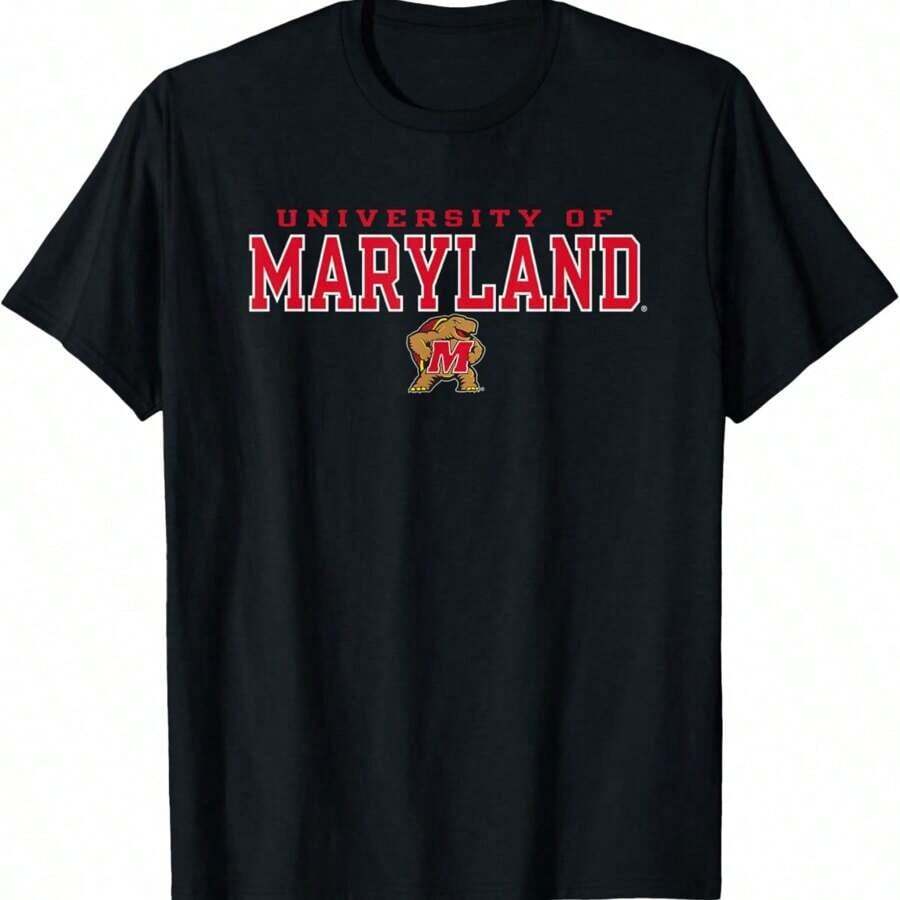 Maryland Terrapins Basic Officially Licensed T-Shirtsummer - màu đen - Xem 1
