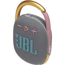 JBL CLIP 4 Bluetooth Speakers IP67 Waterproof/10 Hours Of Playtime Outdoor Travel Portable Mini Wireless Speaker Original JBL - Light Grey - View 3