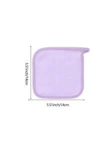 5/10/20 pezzi Panni struccanti riutilizzabili, salviette detergenti per il viso lavabili in lavatrice adatte a tutti i tipi di pelle, trucco, economiche, decorazione camera, toeletta, viaggio, camera da letto, accessori trucco, cuscinetto, applicatore trucco, cuscinetto cipria, spugnetta trucco