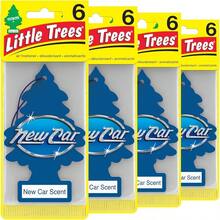 LITTLE TREES Air Fresheners Car Air Freshener. Hanging Tree Provides Long Lasting Scent For Auto Or Home. New Car Scent 24 Air Fresheners - 新車 - 查看 1