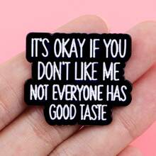 珐琅别针 翻领别针 背包上的徽章 女士胸针 衣服 教师节礼物 珠宝 时尚配饰 - NR12051 - 查看 5