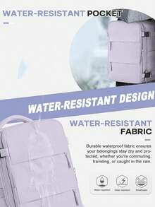 瑞安航空旅行背包，客艙包40x20x25，可擴容，座椅下客艙包，航空包，女士旅行背包，航空認證休閒背包，戶外行李背包商務週末包，帶 USB 輸出 男式防水旅行背包