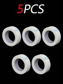 10/5/1pc White Non-Woven Grafting Eyelash Tape, Isolation Pad, Separate Upper And Lower Eyelashes Tape, Lift And Breathable, Eyelash Extension Tools