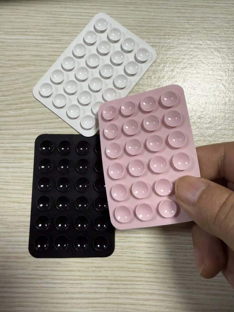 1 pièce Étui de téléphone en silicone à ventouse, Prise de téléphone à ventouse, Octobuddy, Prise de téléphone adhésive, Support de téléphone adhésif pour téléphone portable