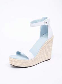 Platform Thick Bottom Waterproof Wedge Rope Roman Sandals
