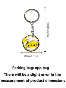 pokemon Pokemon Key Chain Creative New Anime Pokemon Key Chain Pendant, Cute Key Chain Pendant, Key Chain Pendant, PVC Key, Schoolbag Pendant, Party Decoration, Party Small Gift Christmas, Halloween, Festival Supplies, Festival Decorations, Thanksgiving, Back-To-School Season, Autumn And Winter