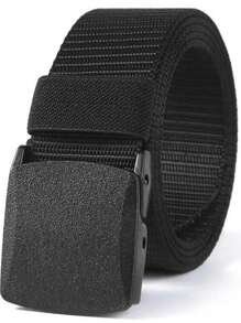 1pc/2pcs/3pcs New Tactical Waist Belt, Quick-Release Casual Utility Training Belt, Soft Nylon Sports Accessory Unisex Belt