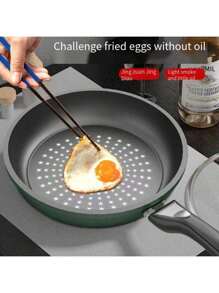 Grosso com fundo composto, aquece uniformemente, frigideira antiaderente, adequada para fogões a gás e indução, cozinha doméstica, fritura, refogado, panqueca