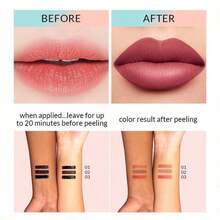 3PCS Peel-Off Lip Liner Set – Matte Finish, Waterproof & Transfer-Proof - 1set(3 colors) - View 8