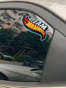 Hot Wheels Cool Hot Wheels Decal For Moto & Electric Bike,Personalized Car & Scooter Decoration For Street Style & Coolness, Ideal For Helmet Decals,Car Window & Laptop Decor
