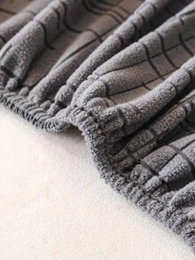 1件装简约宽松沙发套 - 弹性全包覆，可拉伸防滑，适用于1-5座沙发，可机洗，四季皆宜，宠物友好且防污 - 深灰色 - 查看 12