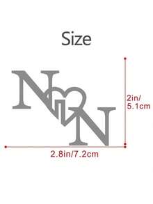 1pc Customized Initial Letter Drink Tag, Drink Stirrer, Initial Combination, Wedding Wine Decor, Glass Marker, Laser Cut Acrylic Cocktail Cup, Champagne Glass Charm, Decoration - Gold - View 9