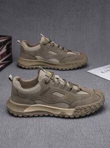 2024 stuks functionele sneakers in twee kleuren voor heren - grijs en zwart ademend mesh hardloopschoenen, slijtvaste antislip schokabsorberende zolen, geschikt voor fitness, buitensporten en veelzijdige sporten
