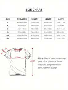 1pc DAD Happy Father'S Day Creative Graphic Printed Short Sleeve Round Neck Summer Outdoor Man'S T-Shirt - White - View 8