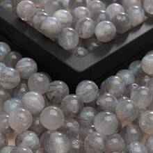 New 50 Magic Star Space Fine Flash Resin Beads 8/10mm Round Stone Beads Crystal Loose Beads Smooth Interval Bead Bracelet Bead Jewelry Making DIY Friendship Bracelet Necklace Earrings Crafts ﻿ - Multicolor - View 18