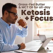 Ketogenic Creamer With MCT Oil For Coffee Or Tea, Supports Energy And Metabolism, Weight Loss, Ketogenic Diet 8.5 Oz.(20 Servings) - Keto - View 6