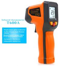 T-600 Temperature Gun, Infrared Thermometer, Handheld Non-Contact High-Temperature Gun Suitable For Industrial, Cooking Test, Pizza Oven, Automotive, HVAC, Grill, And Engine - Laser Surface Temperature Readout - 58°F To 1112°F - T600A - View 10