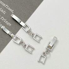 4pcs Copper Minimalist Hip-Hop Style Adjustable Extension Clasp For DIY Bracelet & Necklace - Multicolor - View 23