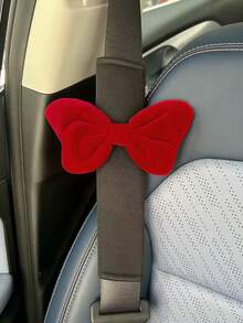 1pc Car Seat Belt Shoulder Protector, Anti-Abrasion Safety Belt Pad - one-size - View 4