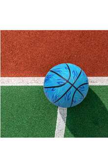 Basketball, Indoor And Outdoor, Match And Training, Entertainment - Size 3, 4, 5, 7 - Blue - View 6