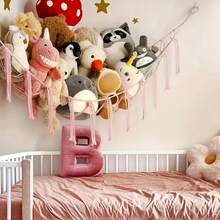 1 件 39.37x39.37x55.12 英寸娃娃收纳悬挂角落收纳盒，适用于客厅和卧室装饰，可爱有趣的礼物装饰，39.37x39.37x55.12 英寸 - 彩色 - 查看 8