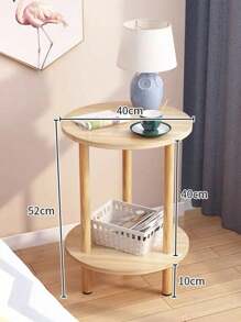 1pc Narrow Side Bedside Cabinet, Multipurpose Slim Side Table, Modern Minimalist Design